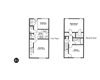 2 bedroom 2 bath A2 Townhome 2 bedroom 2 bath A2 2D Townhome, Crawford Square Apartments, Pittsburgh, PA